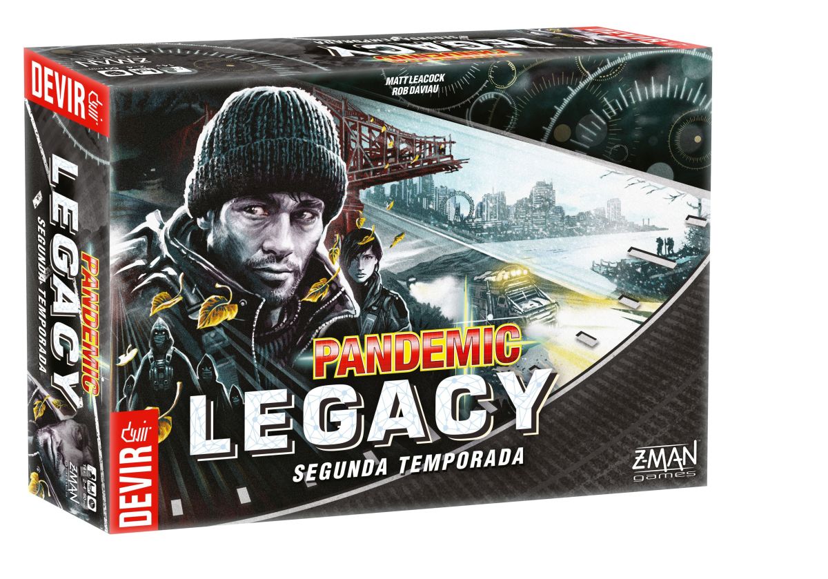 PANDEMIC LEGACY: SEGUNDA TEMPORADA (CAJA NEGRA) (ESPAÑOL)1