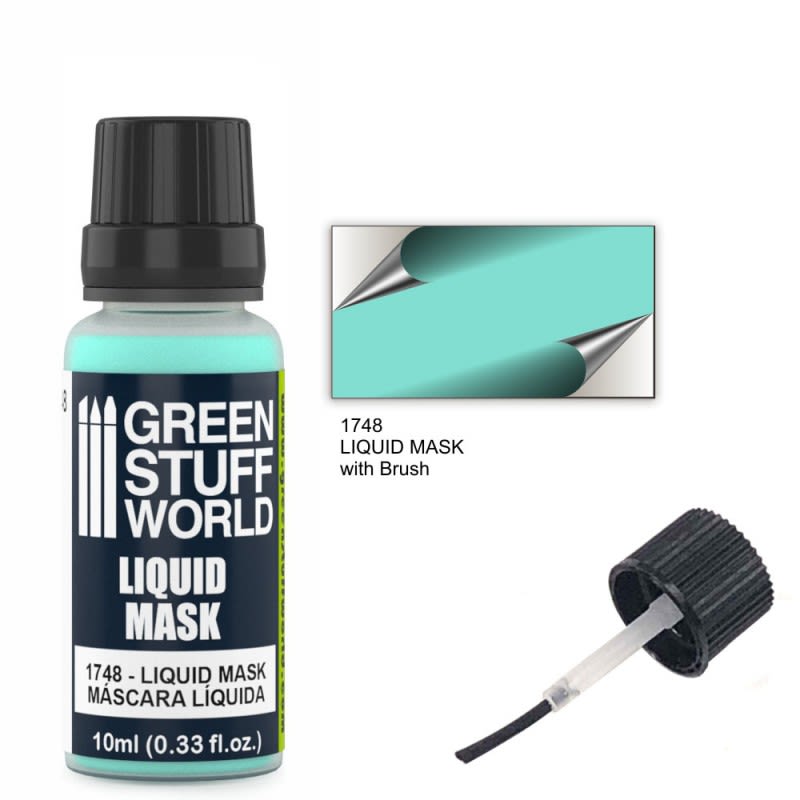 BOTE PINTURA - PAINT POT WITH BRUSH - MASCARA LIQUIDA - LIQUID MASK 10ML1