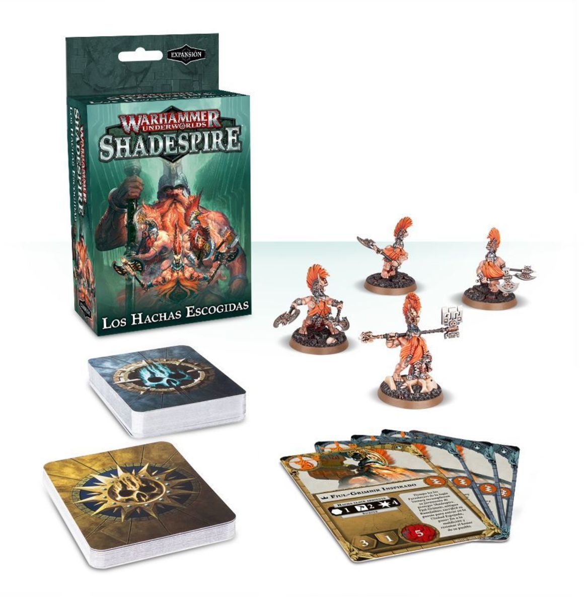 WH UNDERWORLDS SHADESPIRE: LOS HACHAS ESCOGIDAS (ESPAÑOL)1