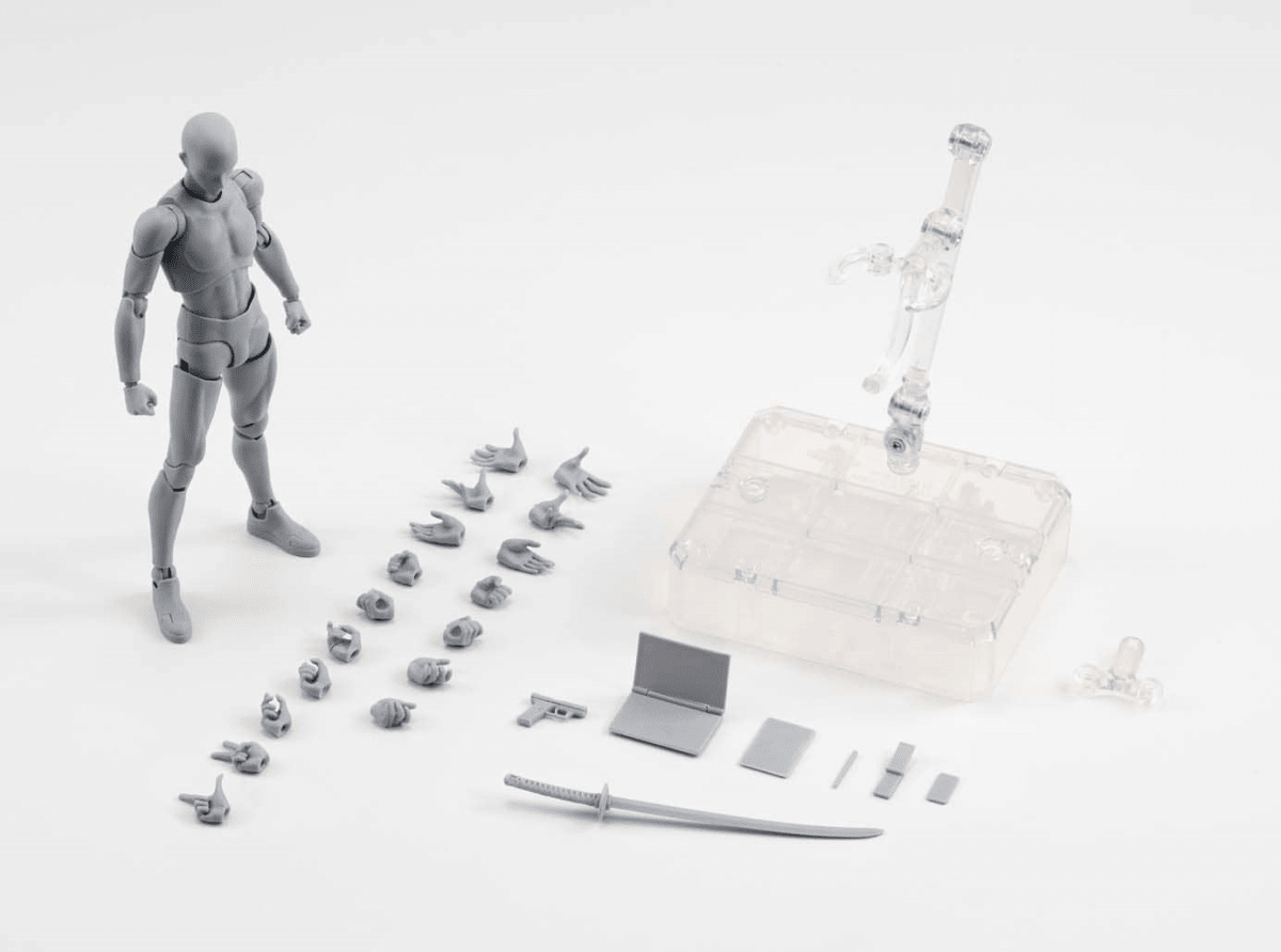 SH FIGUARTS BODY KUN DX SET [GRAY COLOR VER.]1