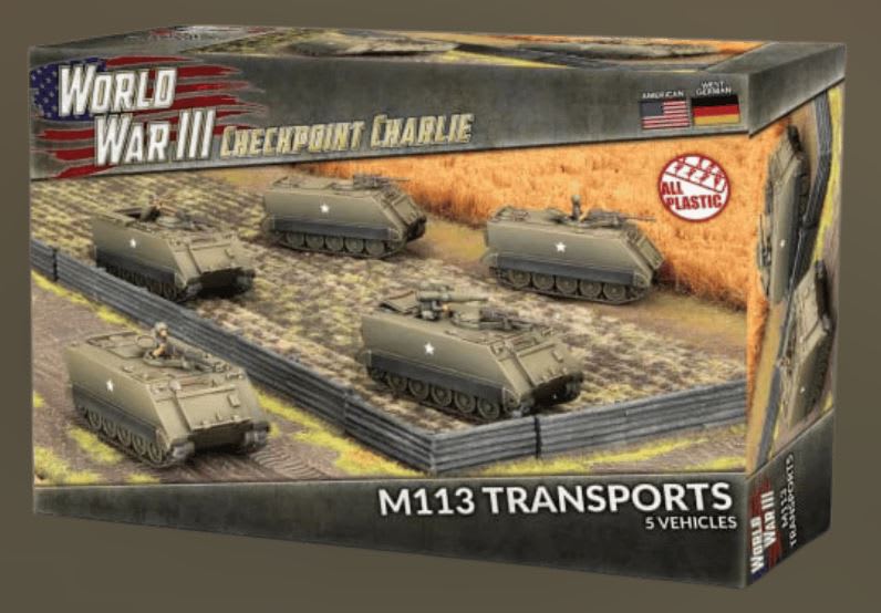 WORLD WAR 3: AMERICAN- M113 PLATOON (PLASTIC X5)1