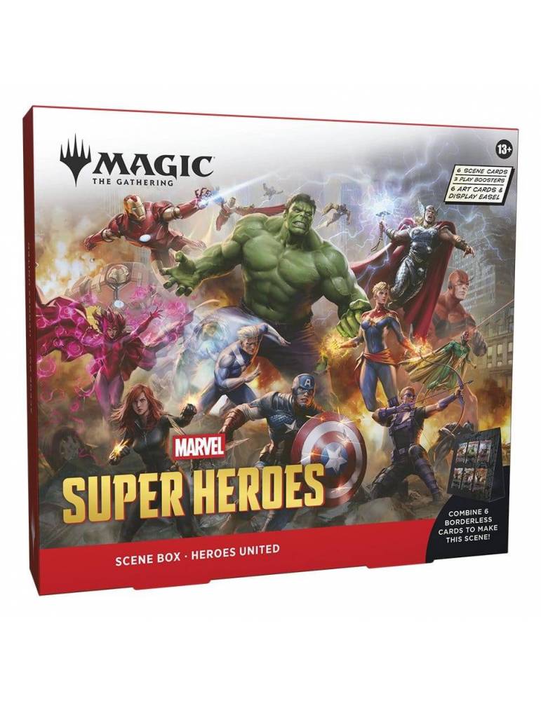 MTG: UNIVERSES BEYOND- MARVEL SUPER HEROES SCENE BOX - HEROES UNITED1