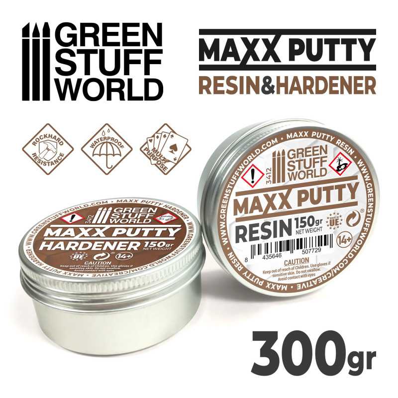 MASILLA EPOXI MAXX PUTTY 300GR2
