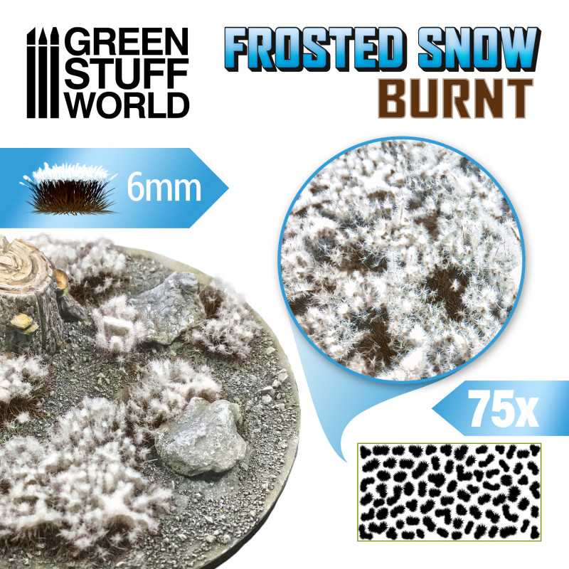 FROSTED TUFT SNOW BURNT - 6MM1