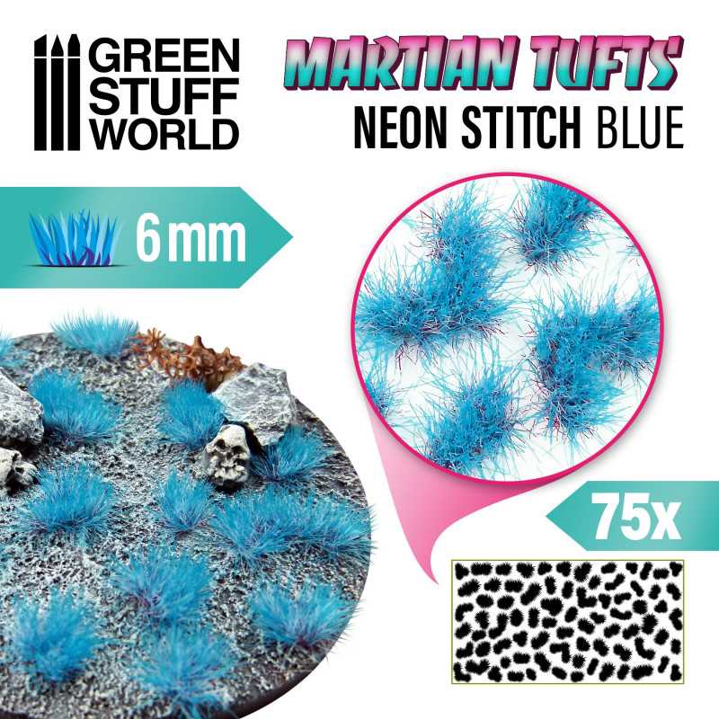 Matas Cesped Alien - NEON STITCH BLUE1