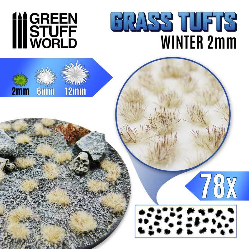 MATAS CESPED - AUTOADHESIVAS - 2MM - BLANCO INVIERNO1