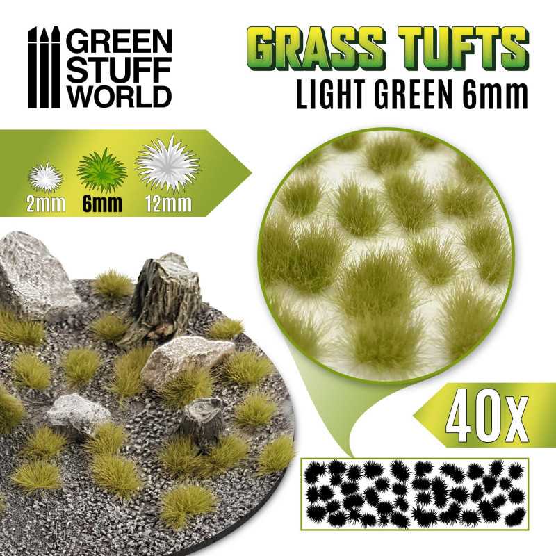 MATAS 6MM VERDE CLARO - TUFTS 6MM - LIGHT GREEN1