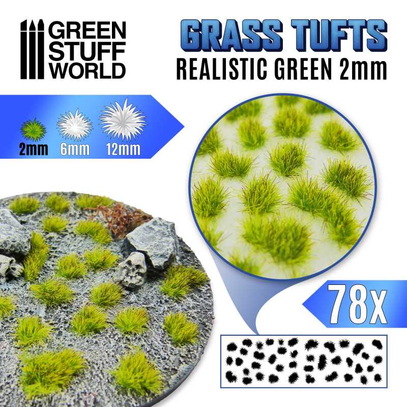 MATAS CESPED - AUTOADHESIVAS - 2MM - VERDE REALISTA1