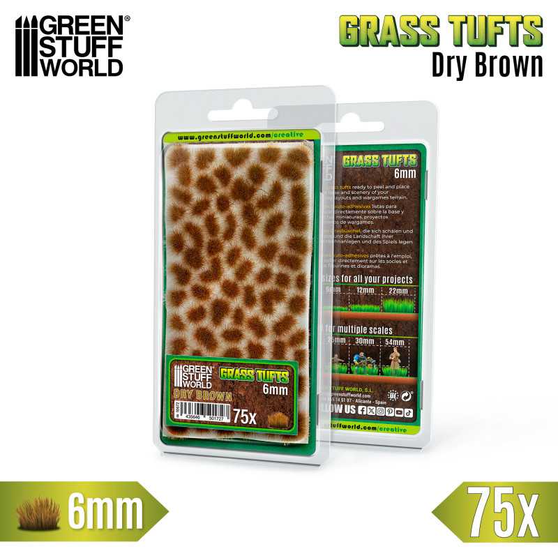 MATAS CESPED - TUFTS - 6 MM - MARRON SECO1