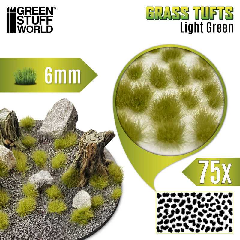 MATAS CESPED - TUFTS - 6 MM - VERDE CLARO1