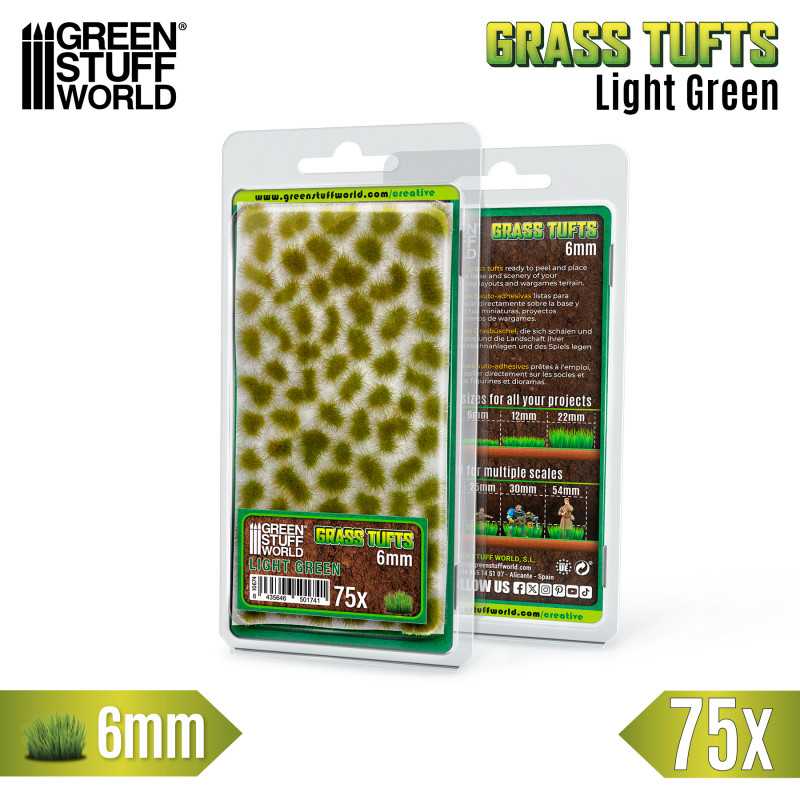 MATAS CESPED - TUFTS - 6 MM - VERDE CLARO2