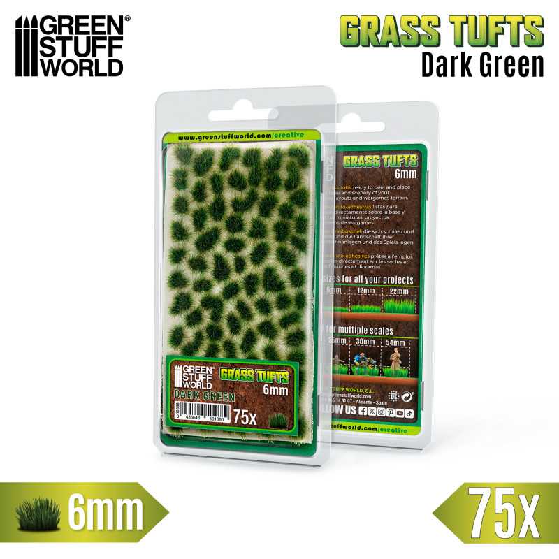 MATAS CESPED - TUFTS - 6 MM - VERDE OSCURO1