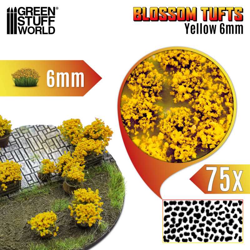 BLOSSOM TUFT - AMARILLO/YELLOW2