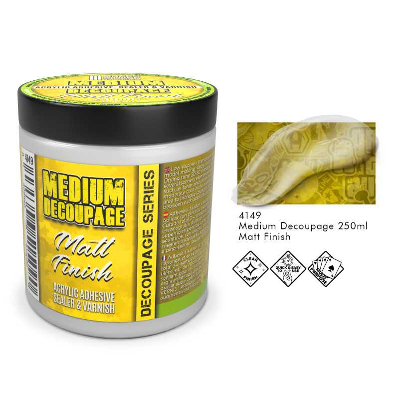 MEDIUM DECOUPAGE MATE 250ML1