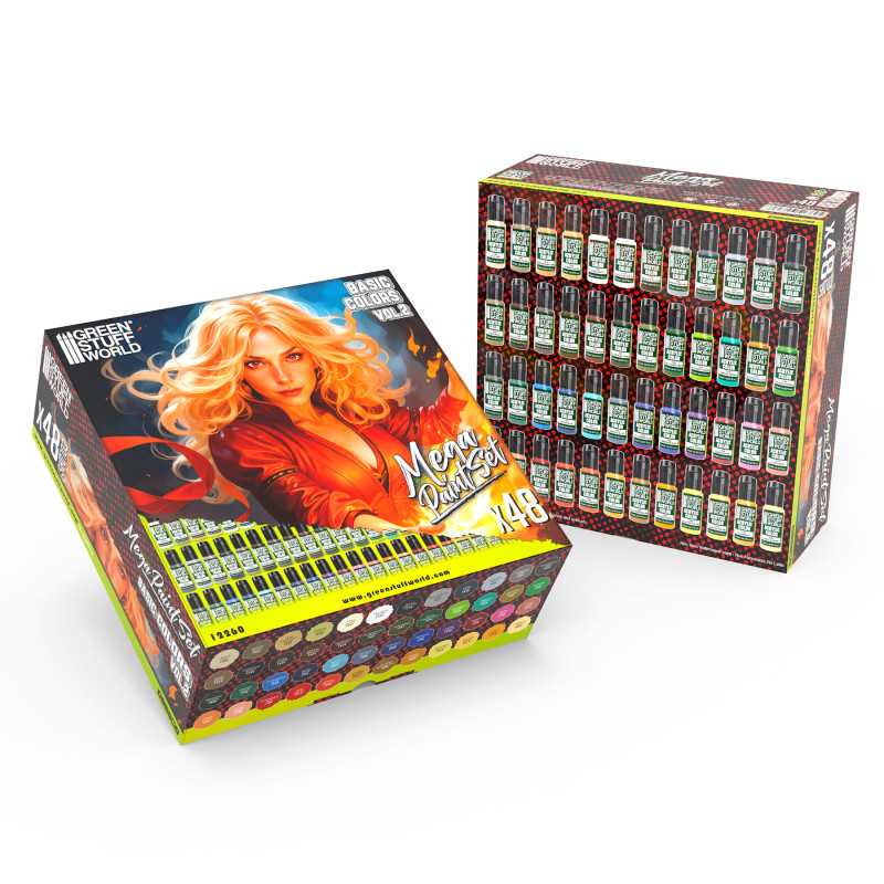 SET PINTURA BASICOS 2 / PAINT SET BASICS 2 (BOX X48)1