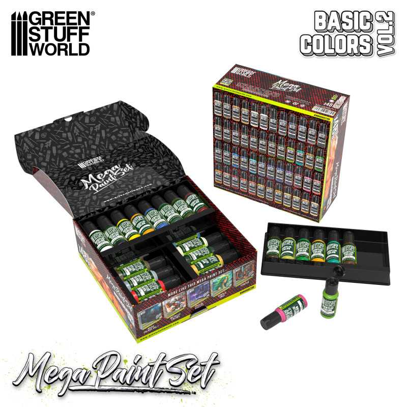 SET PINTURA BASICOS 2 / PAINT SET BASICS 2 (BOX X48)3
