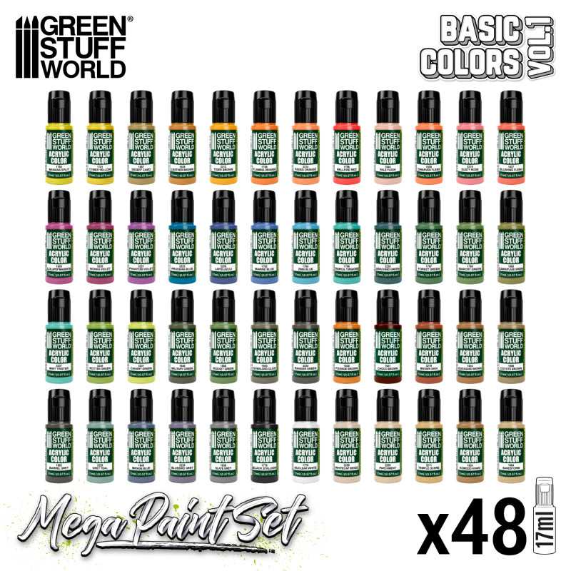 SET PINTURA BASICOS 1 / PAINT SET BASICS 1 (BOX X48)2