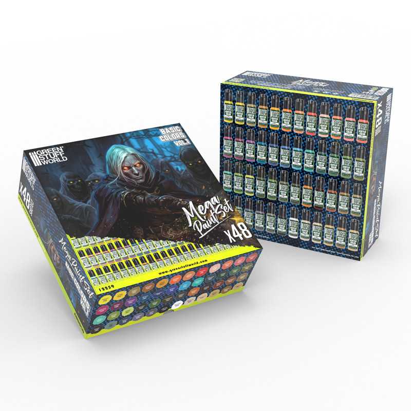 SET PINTURA BASICOS 1 / PAINT SET BASICS 1 (BOX X48)1
