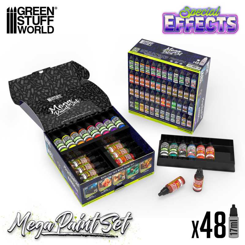 MEGA SET DE PINTURA - EFECTOS ESPECIALES2