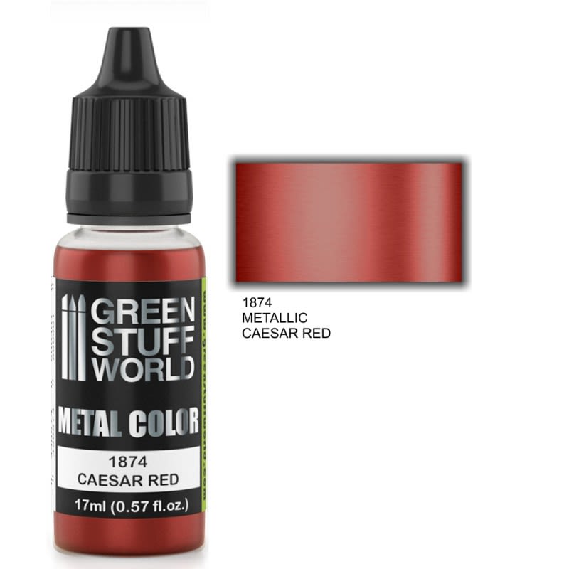 PINTURA METALICA CAESAR RED1