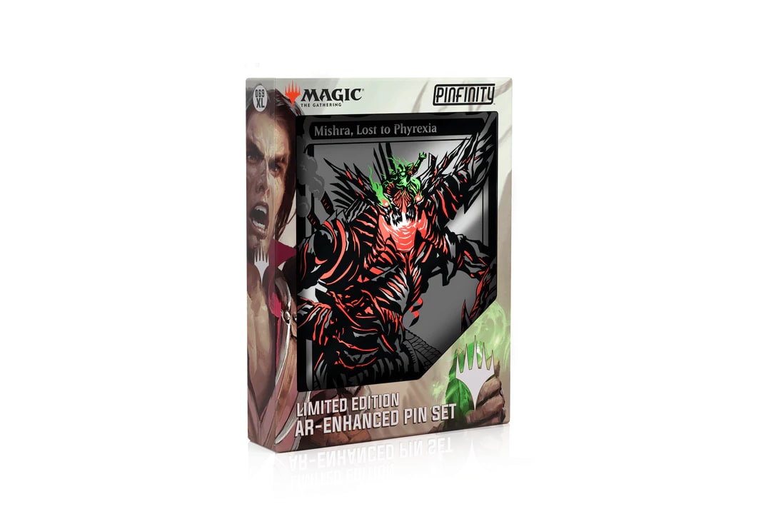 Pin MTG Brother's War- XL Mishra Blackout, Limited Edition AR Pin1