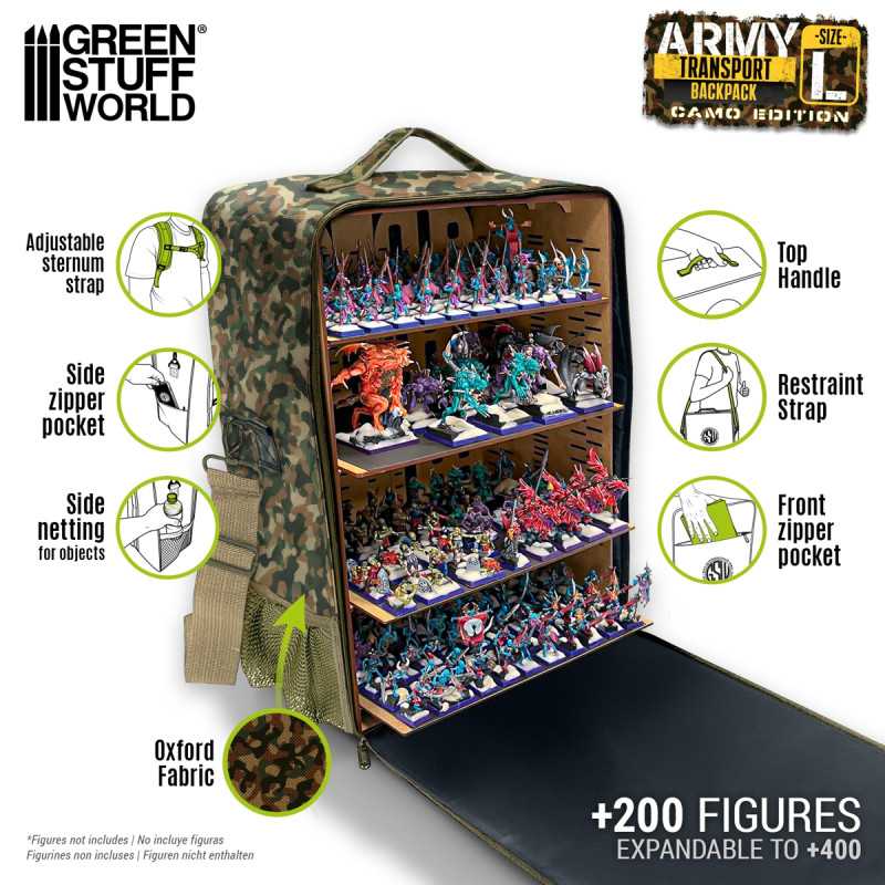 MALETA TRANSPORTE / ARMY TRANSPORT BAG CAMO - LARGE NEW L2