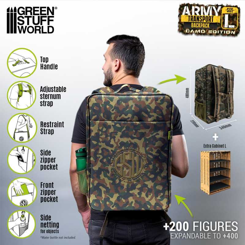 MALETA TRANSPORTE / ARMY TRANSPORT BAG CAMO - LARGE NEW L3