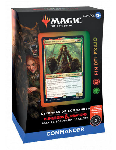 LEYENDAS DE COMMANDER: BATALLA POR PUERTA DE BALDUR- MAZO COMMANDER4