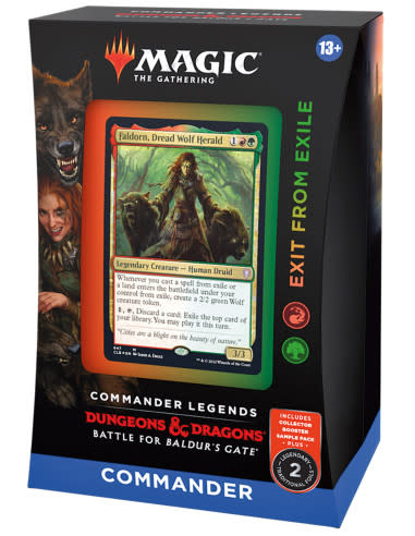 COMMANDER LEGENDS: BATTLE FOR BALDUR'S GATE - COMMANDER DECK EXIT FROM EXILE1