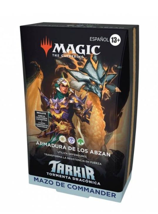 MTG: SPANISH TARKIR DRAGONSTORM COMMANDER DECK - ABZAN ARMOR1