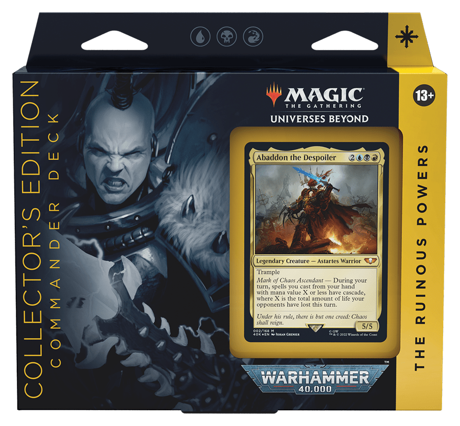 UNIVERSE BEYOND: WARHAMMER 40000 COMMANDER DECK COLLECTOR EDITION (INGLES)1