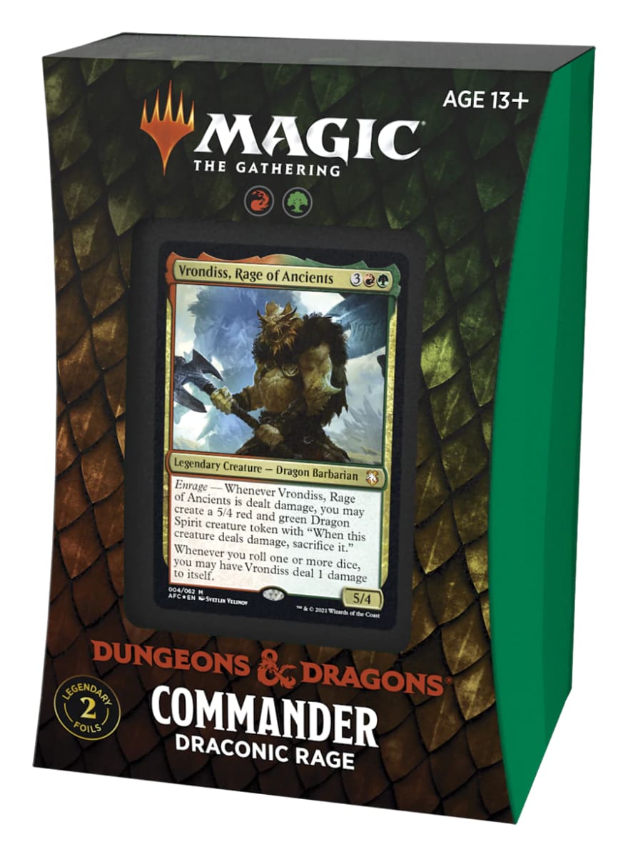 ADVENTURES IN THE FORGOTTEN REALMS COMMANDER DECK (ESP)4