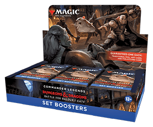 COMMANDER LEGENDS: BATTLE FOR BALDUR'S GATE - SET BOOSTER (CAJA INGLES)1