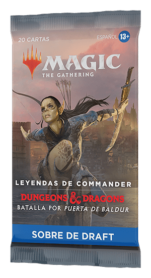 COMMANDER LEGENDS: BATTLE FOR BALDUR'S GATE - DRAFT BOOSTER (INGLES)1