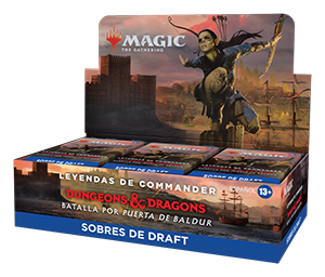 MTI COMMANDER LEGENDS: BATTLE FOR BALDUR'S GATE - DRAFT BOOSTER (CAJA ESPAÑOL)1