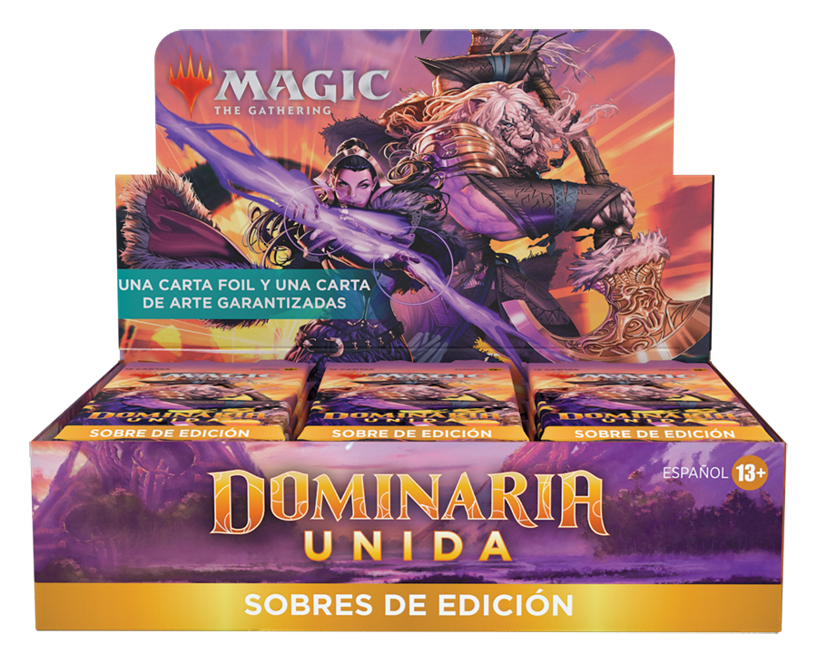 DOMINARIA UNITED SET BOOSTER ( CAJA ESPAÑOL)2