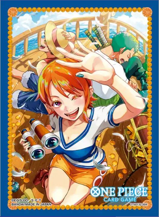 ONE PIECE TCG: OFFICIAL SLEEVES 8 - Nami, Luffy & Zoro1