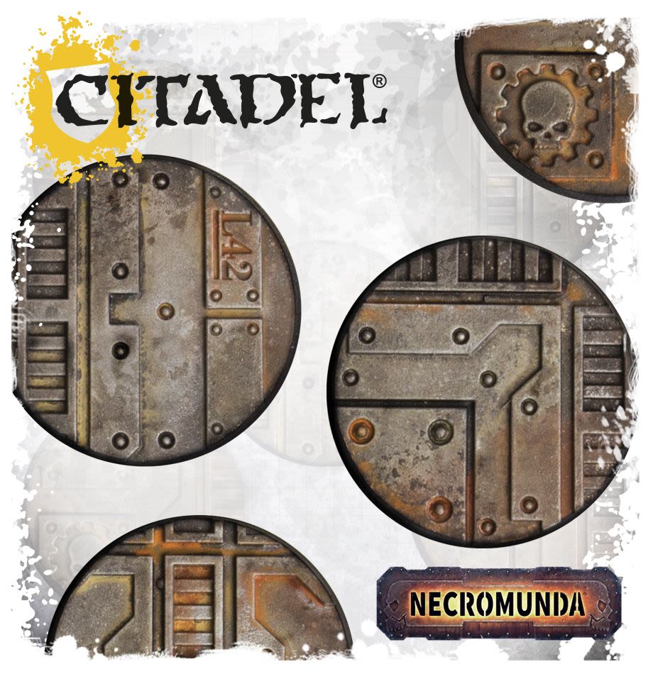 NECROMUNDA 32MM BASES (X10)1