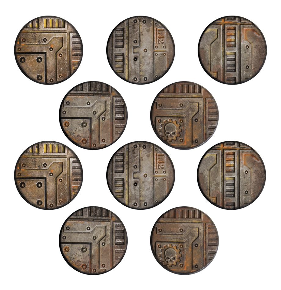NECROMUNDA 32MM BASES (X10)2