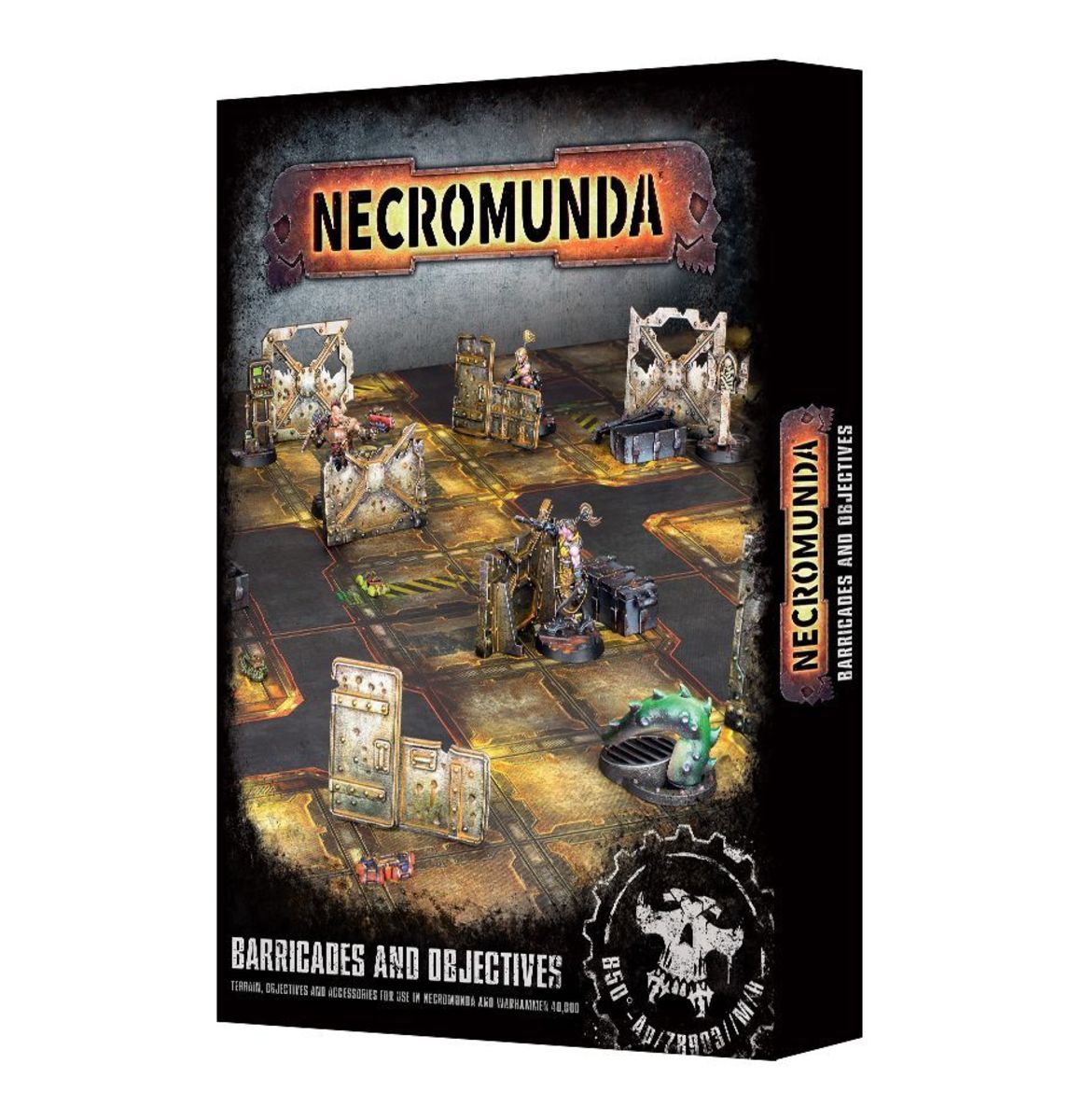 NECROMUNDA BARRICADES AND OBJECTIVES8