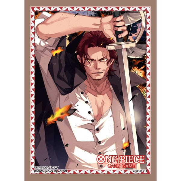 ONE PIECE TCG: OFFICIAL SLEEVES 10 SHANKS1
