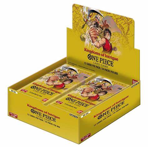 KINGDOMS OF INTRIGUE BOOSTER BOX (OP-04)1