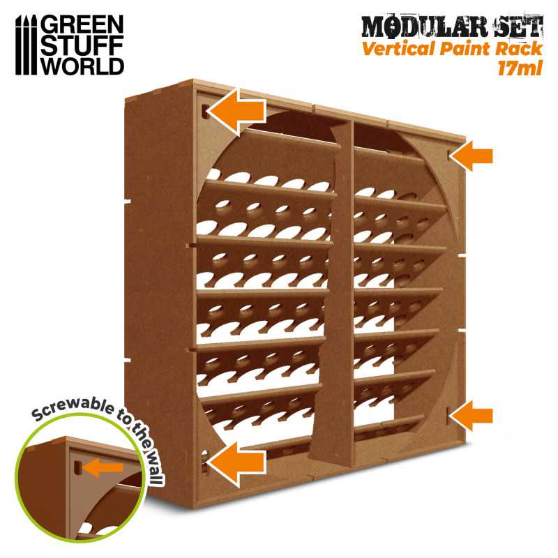 ORGANIZADOR MODULAR PINTURAS - VERTICAL 17ML1