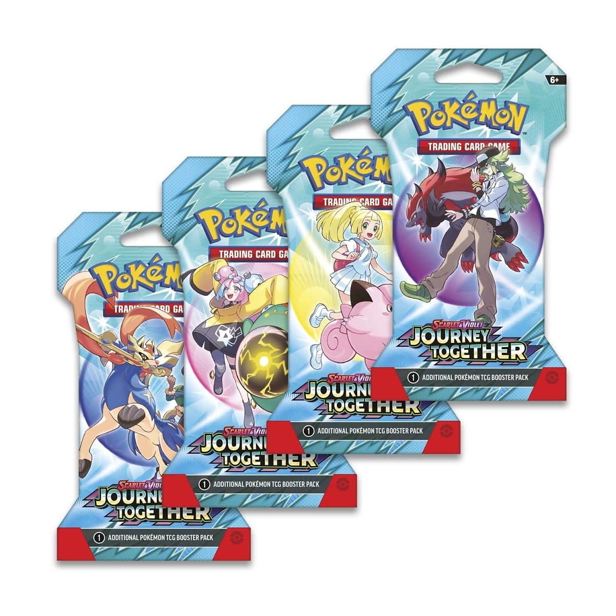 POKEMON TCG: SPANISH SCARLET & VIOLET 09 JOURNEY TOGETHER- SLEEVED BOOSTER1