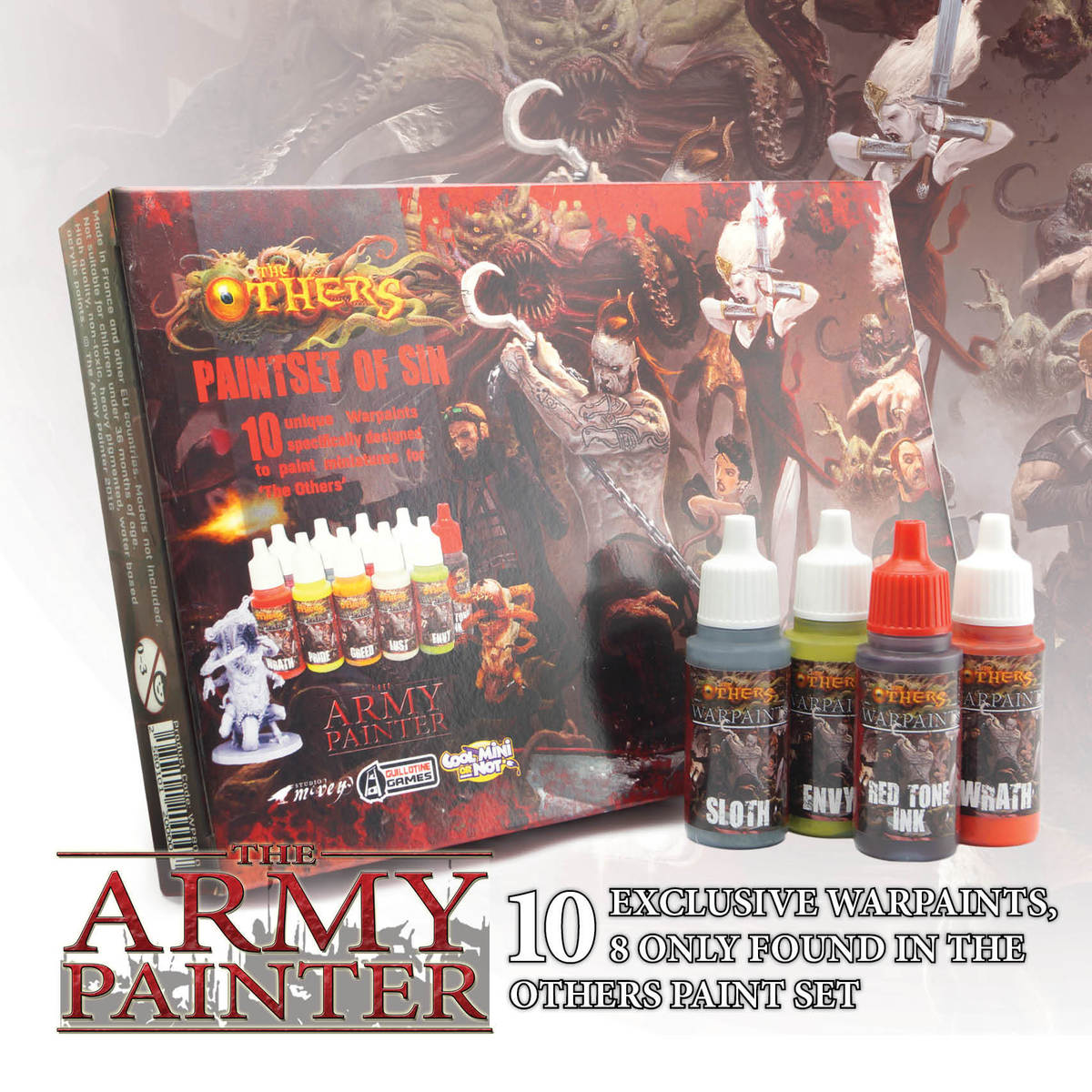 ARMY PAINTER - PAINT SET: THE OTHERS: PAINT SET OF SIN2