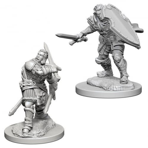 D&D NOLZUR'S MARVELOUS UNPAINTED MINIS: HUMAN MALE PALADIN1