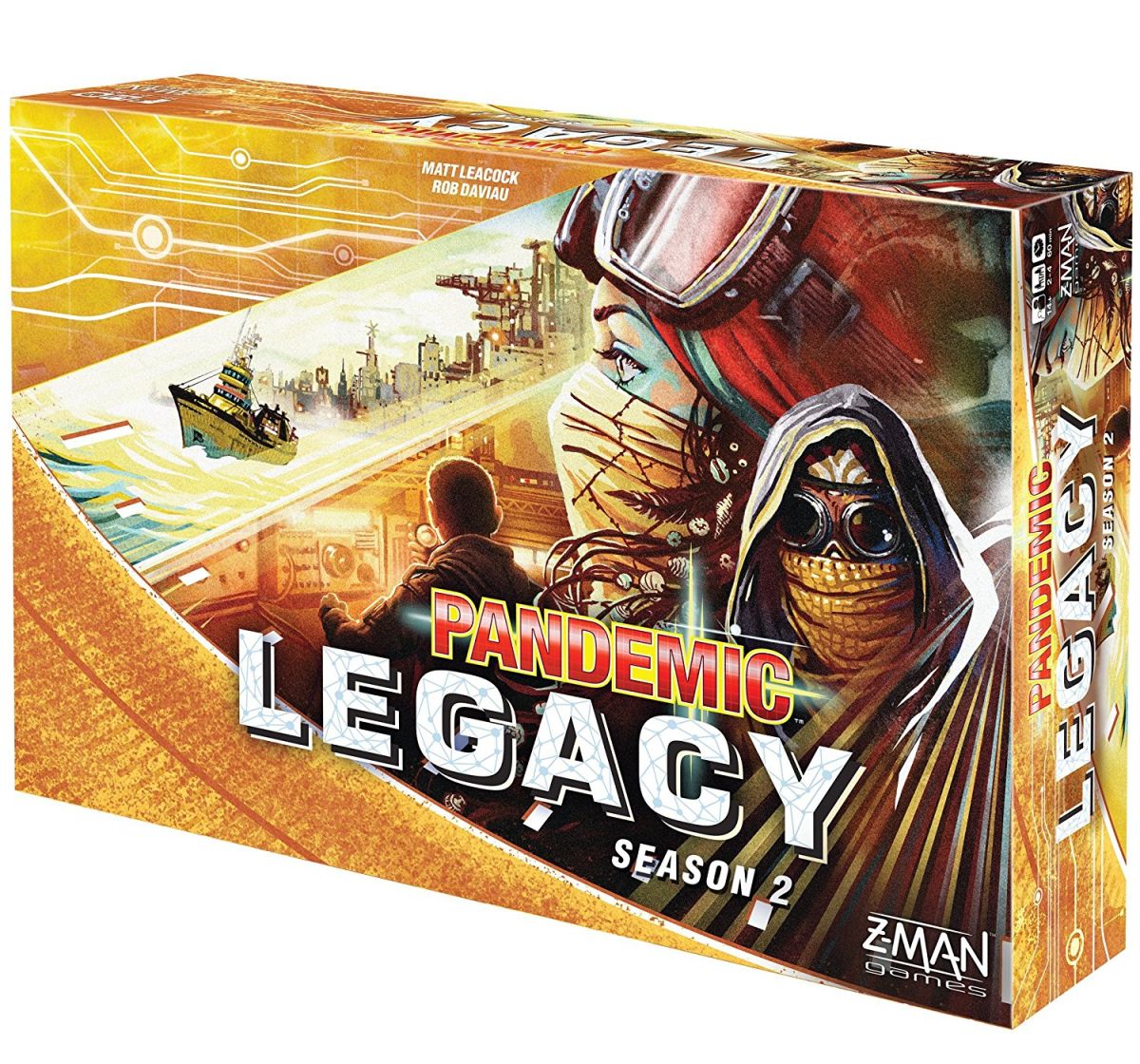 PANDEMIC LEGACY: SEGUNDA TEMPORADA (CAJA AMARILLA) (ESPAÑOL)1