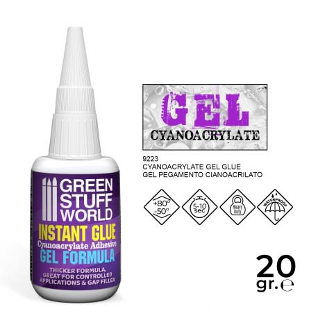 PEGAMENTO CIANOCRILATO 20GR. - FORMULA GEL1