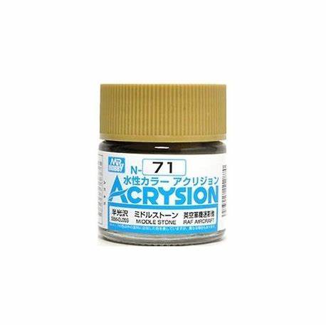 N71 ACRYSION COLOR MIDDLE STONE1