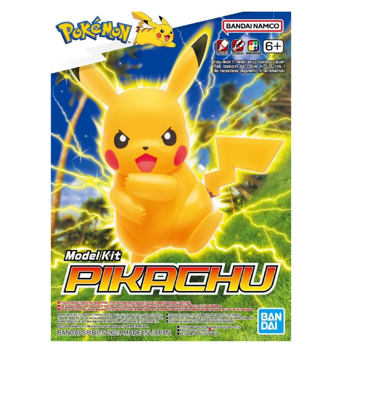MODEL KIT POKEMON PIKACHU NUEVO BANDAI HOBBY1